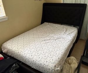 Full Size Bed Frame and Mattress Included