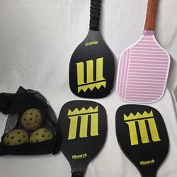 Pickle Ball Set Paddle 