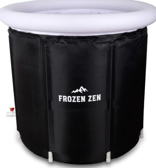 Frozen Zen Ice Bath Tub with Lid, XL 105 Gallons