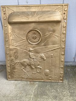 Vintage Fireplace Cover