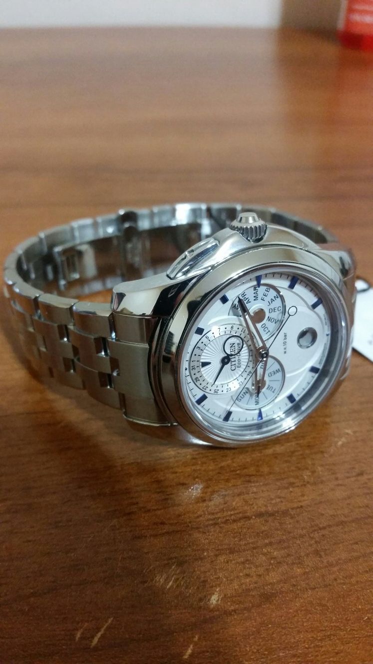 Citizen Eco-Drive Moon Phase BU0011-55A watch