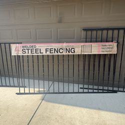 All Metal Fence Panels For $250 Firm!