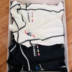 Misbhv Sailing Fitted Top White and Black Size Small