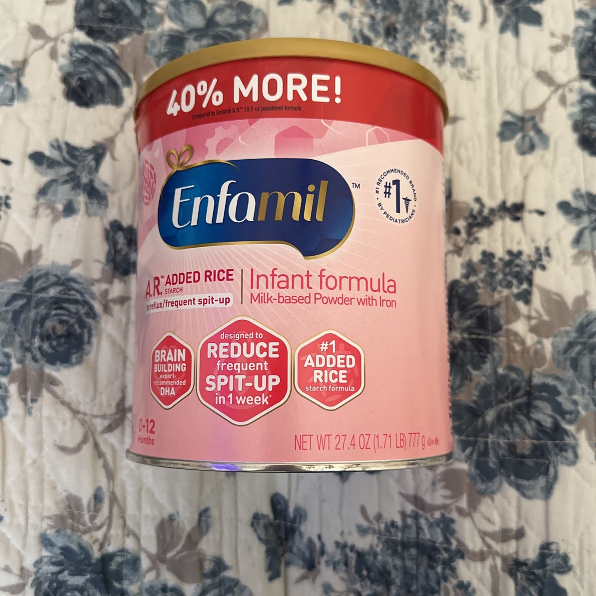Enfamil Ar Formula Pink Can