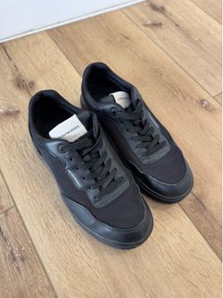 Emporio Armani Black Sneakers US 7