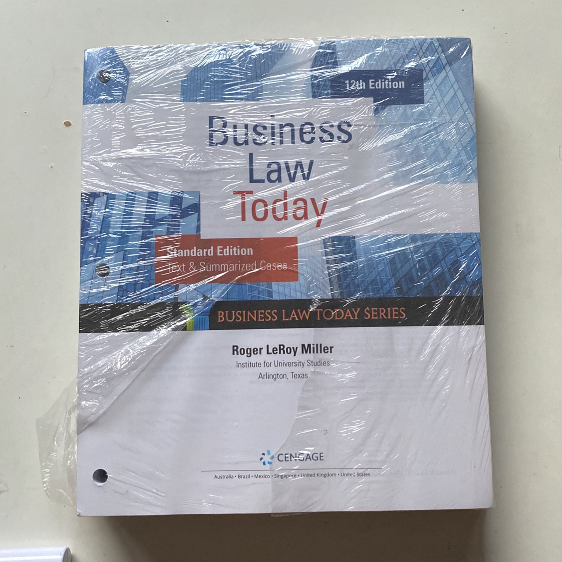 Business Law Today 12 Edition
