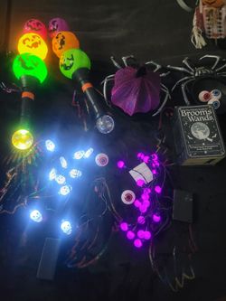 Halloween party decor