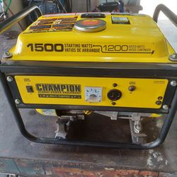 Champion 1500 Watt GENERATOR