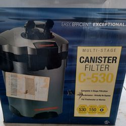 Brand New Marineland C530 Canister Aquarium Filter. 125.00