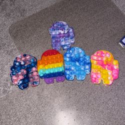 5 Among Us Pop Its