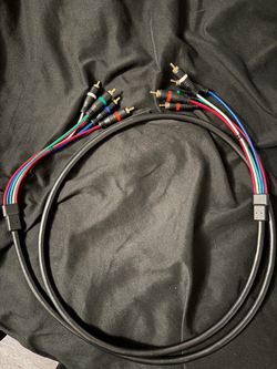 HD Retrovision Male to Male Component Cables