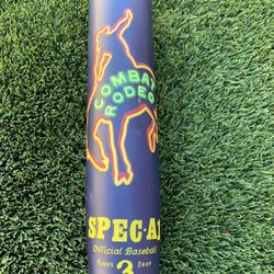 COMBAT MFG MIDNIGHT RODEO "SADDLE UP" SPEC-A1 BBCOR BAT 32”/29oz  
