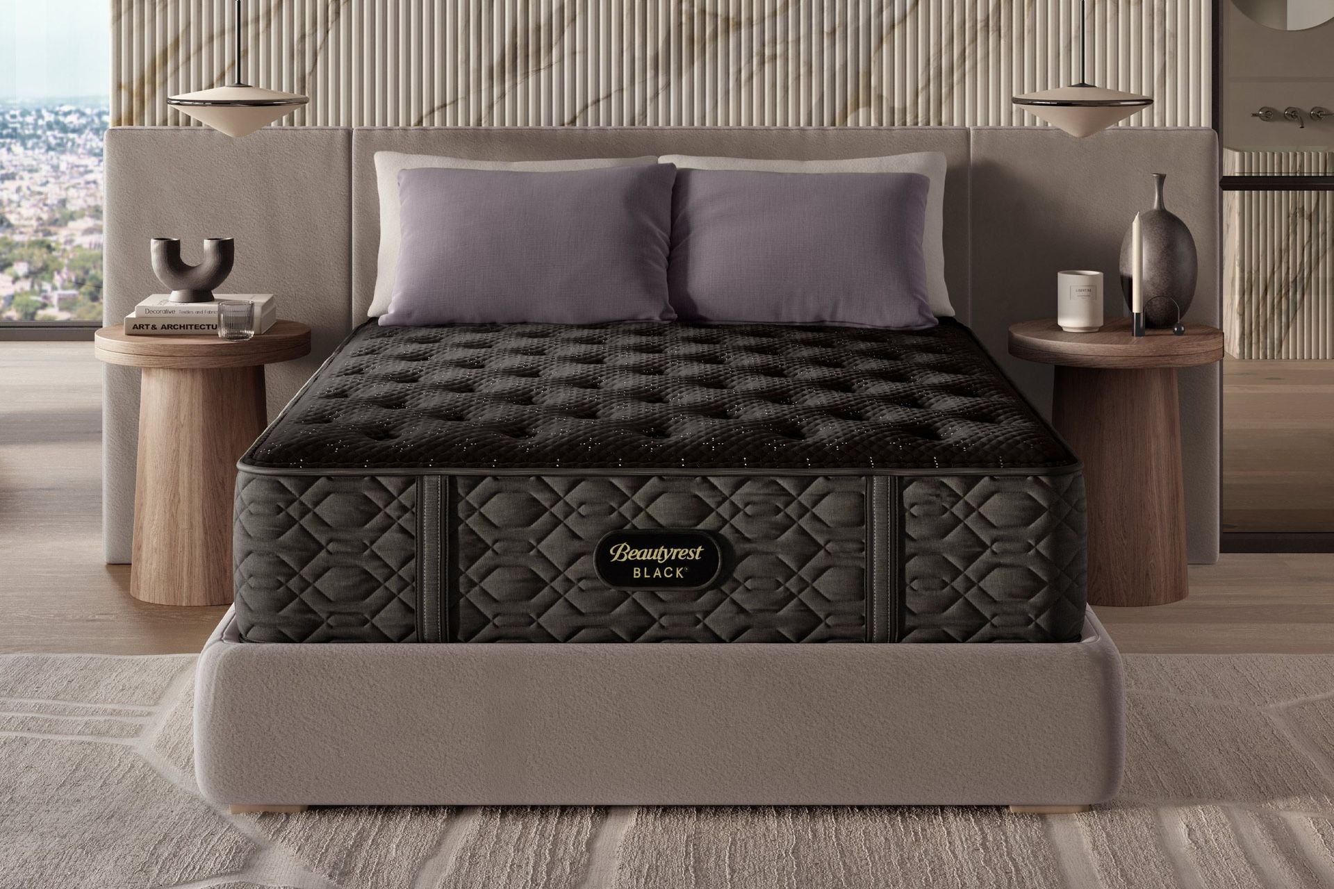 NEW MATTRESS BEAUTYREST BLACK SERIES THREE MEDIUM KING SIZE