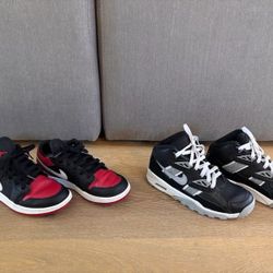 Jordan 1 Low/Nike Air Max - Size 4 Youth 
