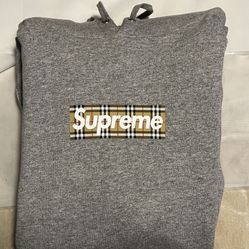 Supreme Burberry Hoodie 
