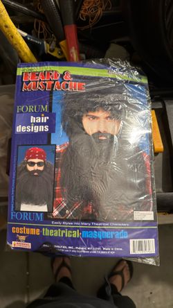 Halloween Beard N Mustache 