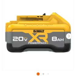 DEWALT 20V MAX XR POWER-Pack Lithium-lon 8.0Ah Battery