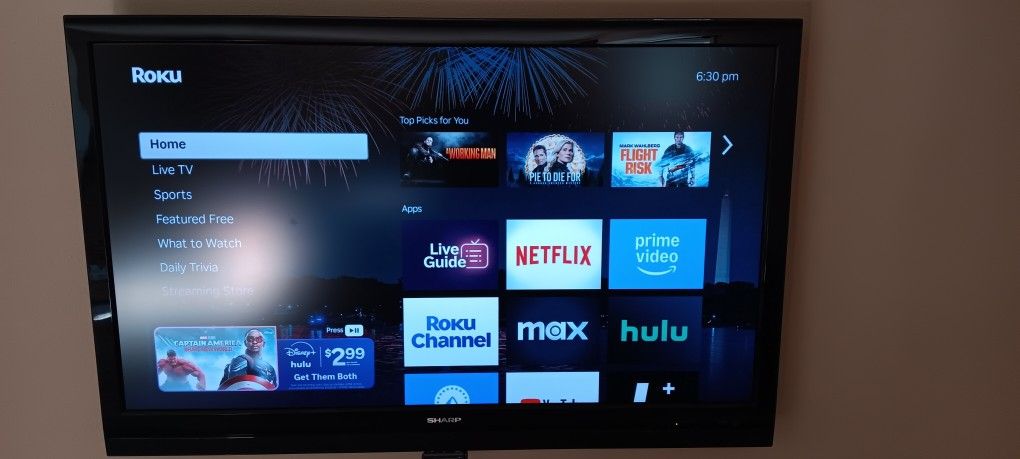 Sharp 55" TV