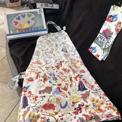 Disney INK & PAINT 🎨 Apron-kitchen Towels Or Magnetic Toothpick Holder -can be Used For Sauces , Condiments , Butter , Buttons $25 EACH or All For 60
