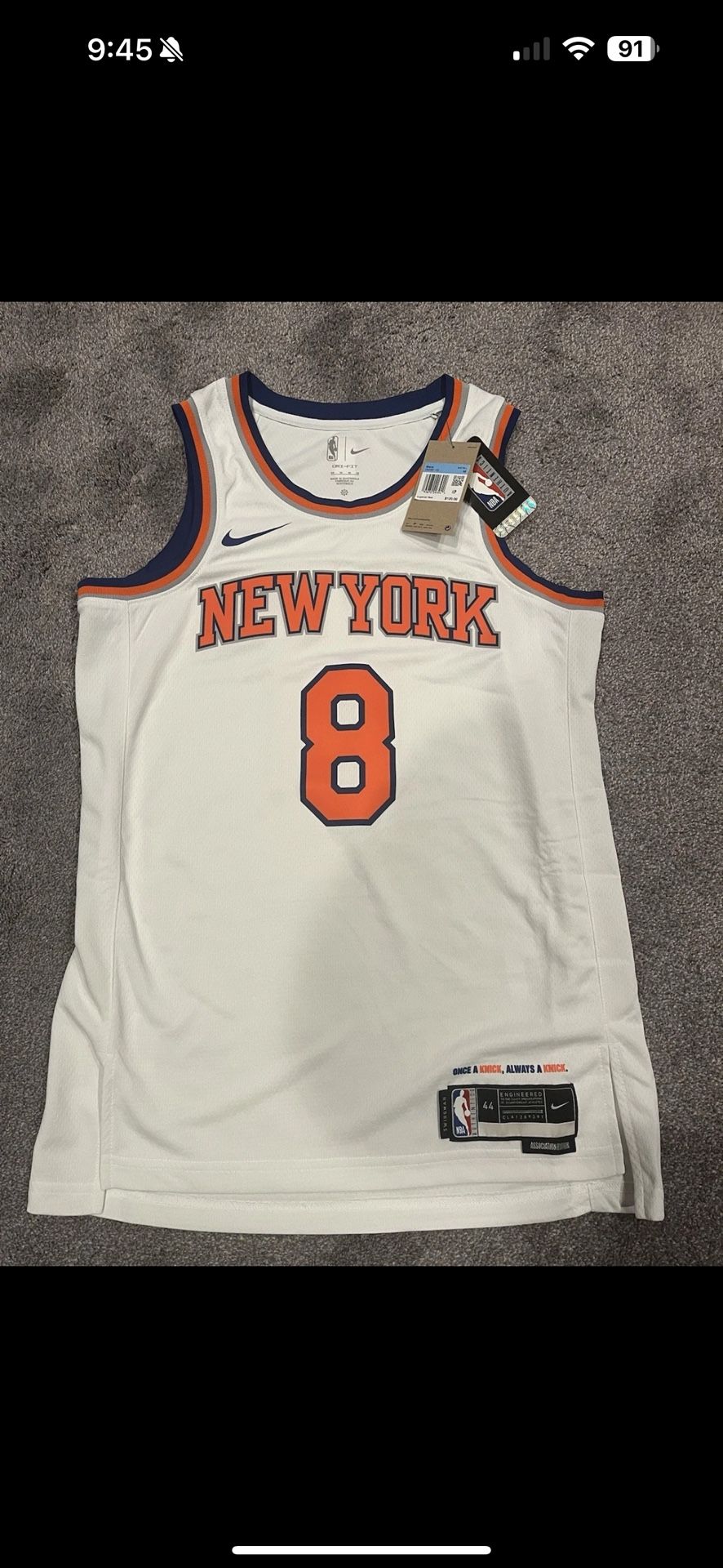 NEW YORK KNICKS KEMBA WALKER ユニフォーム ケンバ 237e9f4c6eb94e96ad4f3723e75246