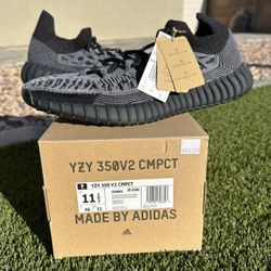 Adidas Yeezy 350 V2 CMPCT Slate Onyx NEW/RECEIPT SIZE: 11.5 $120 FIRM ONLY!
