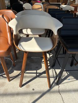 Bar stool beige