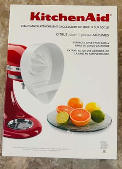 Brand New KitchenAid Citrus Juicer Stand Mixer Attachment (Model JE)