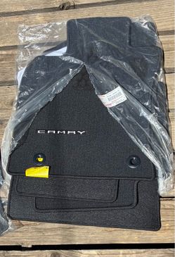 Toyota Camry new set mats OEM fit year models 2018-2024