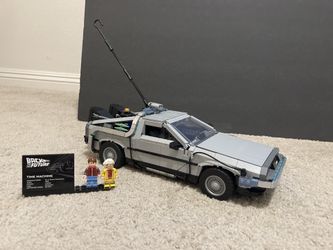 Lego Back To The Future Delorean 10300 In