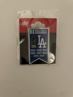 Dodgers World Series Pin