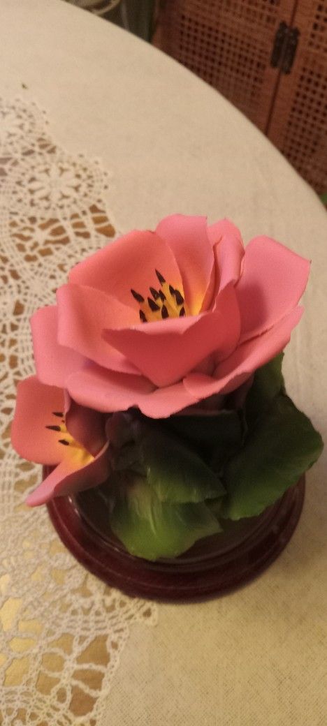 Porcelain Flower Decor
