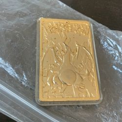1999 Burger King Gold Plated Charizard