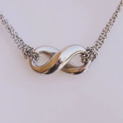 Tiffany & Co. Double-Chain Infinity Necklace – Sterling Silver