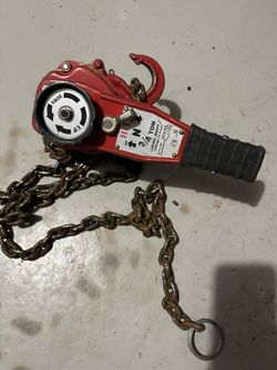 3/4 Ton Lever Hoist (come Along)