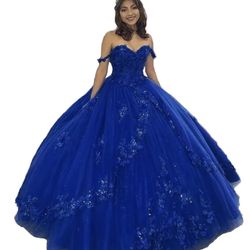 Quince Dress New Royal Blue 