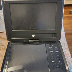 AUDIOVOX 7" Portable DVD Player | Rechargeable Battery | Compact & Travel-Ready