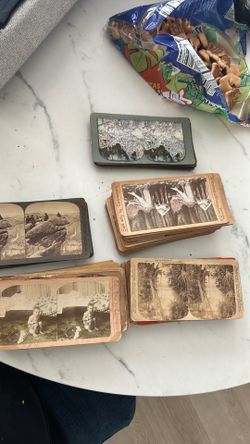 Antique Stereo View Cards and Viewers