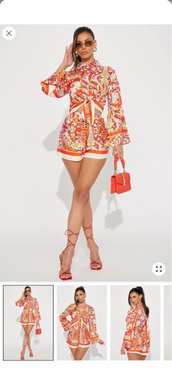 Fashion Nova Matching Shorts Set – Size M