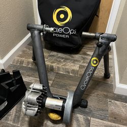 Like New Cyclops Fluid Bike Trainer With Case And Stand