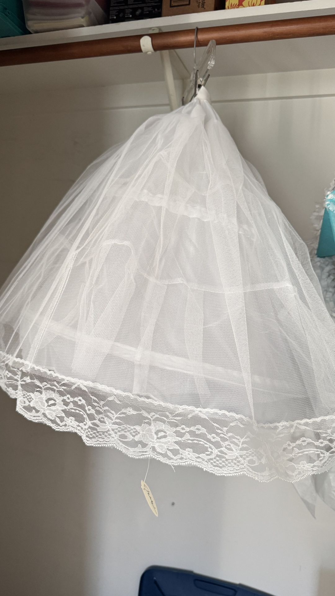 White Lace petticoat