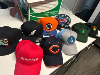 9 hats (Used 3x or less) ($30 for all)