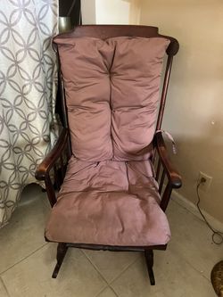Vintage Wooden Rocking Chair