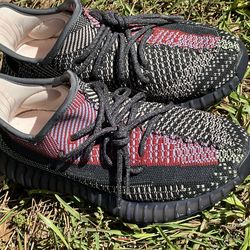 size 7 Adidas Yeezy Boost 350 V2 in the "Yecheil" colorway.