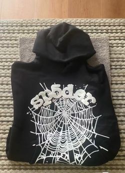 Black spider hoodie
