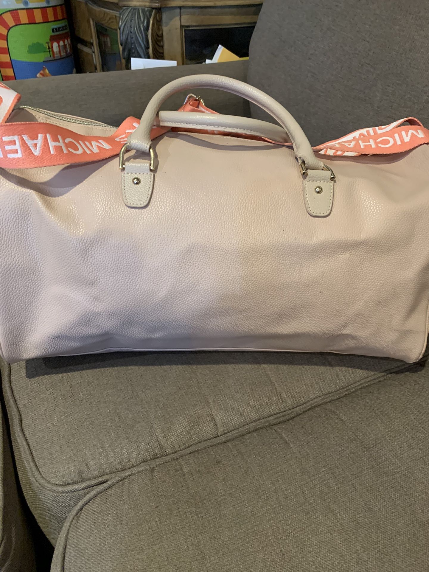 NWOT Michael Kors Blush Pink Duffel Bag