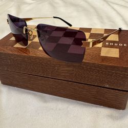Rhude New Money Rimless Sunglasses