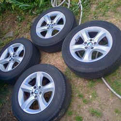 OEM BMW X5 Rims Tires 235/65 R18