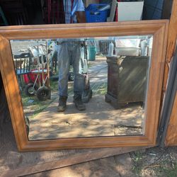 nice mirror its 36 inches tall and 41 inches wide