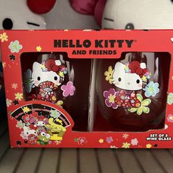 Hello Kitty Glassware 