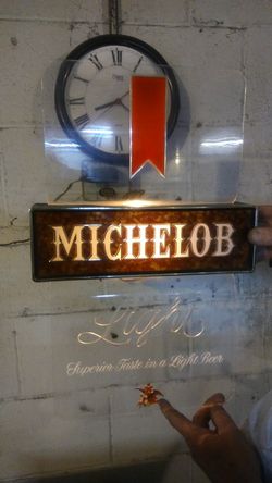 Vintage Beer Sign! Works Great
